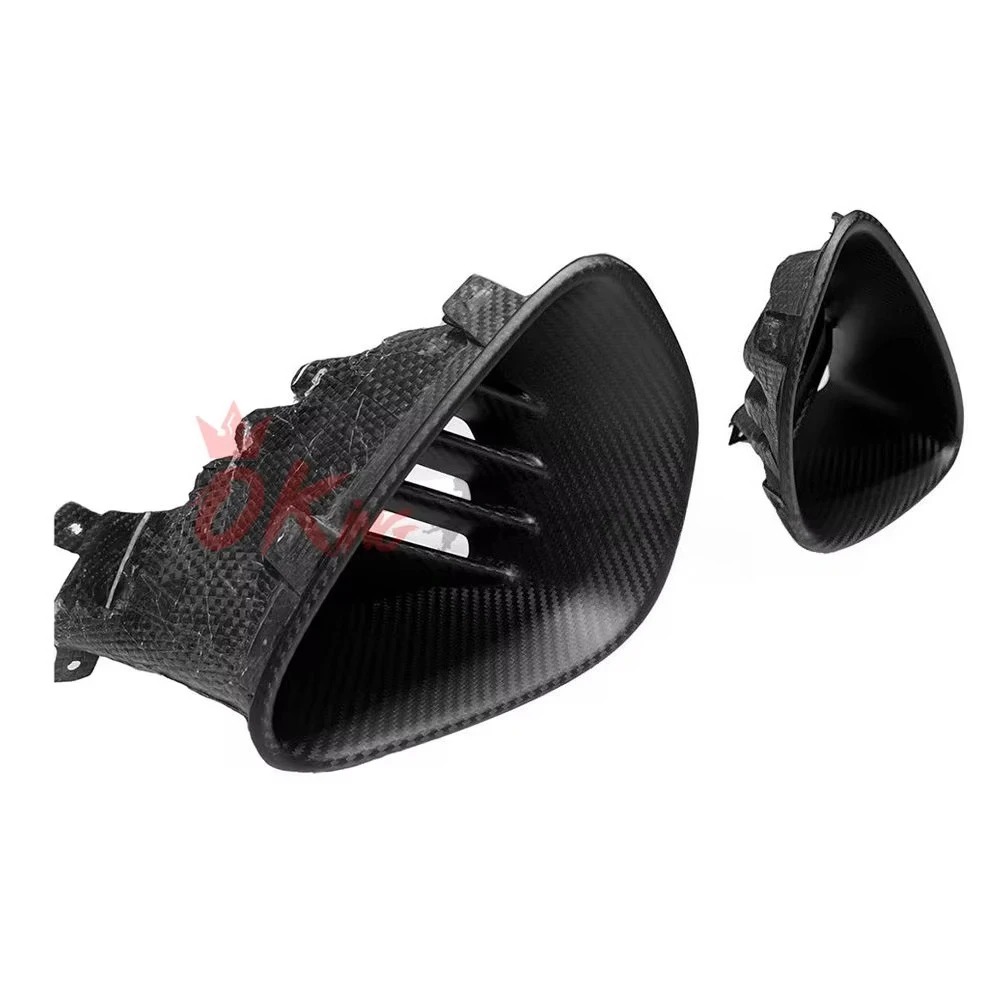 Emira Best Real Carbon Fiber Rear Bumper Vent Ducts for Lotus Emira